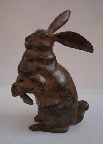 Statue sculpture lapin - lapin, lievre