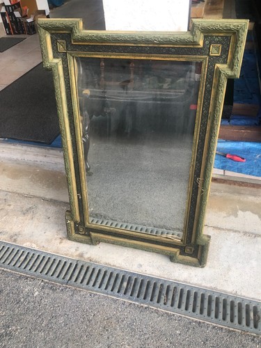 Ancien miroir coin - ancien,