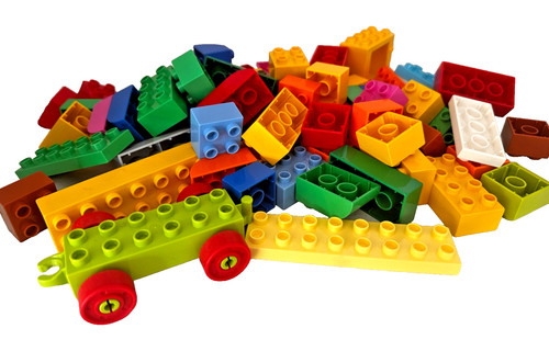 Lego duplo vrac x80 lot - ,