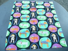 Vintage Patchwork or Other Dog Cat Decor Fabric