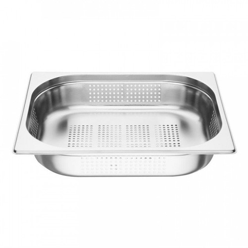 Bac inox perforé - 1/2, (p)65