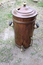 ancien percolateur cafetiere en cuivre DAGAND