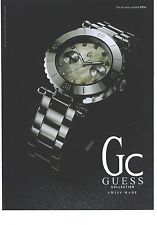 ADVERTISING 2008 GUESS watch collection Swiss Made