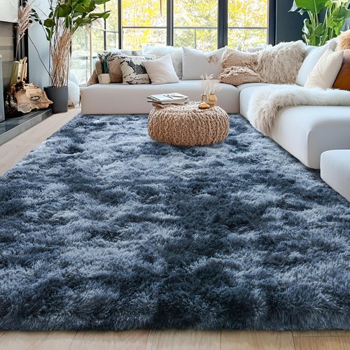 Tapis moderne poils longs - tapis,