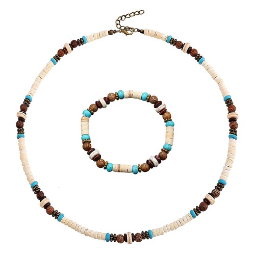 Surfer collier avec des perles - collier,