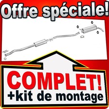 Ligne pot d'échappement pour