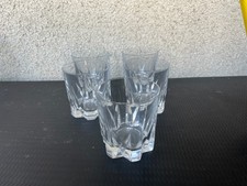 Série de 5 verres à whisky