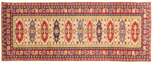 Tapis kazak 80x300 fait main - kazak,