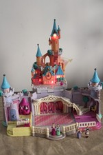 Polly Pocket Bluebird Vintage Château de Cendrillon 4 personnages