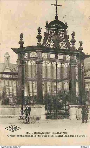Old postcard besançon - -,