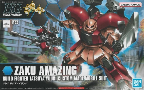 Gundam gunpla 144 zaku - gundam, hg