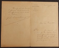 Général BOULANGER autographe