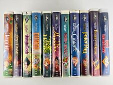 Walt Disney The Classics Black Diamond VHS Tape (You Pick Title) Updated 9-10-25