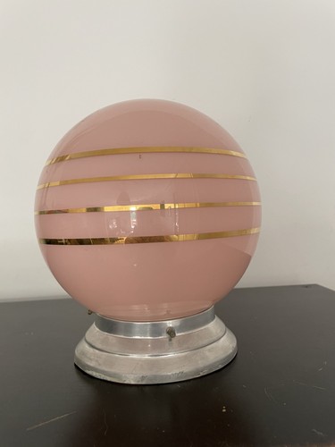 Lustre opaline globe - lustre,
