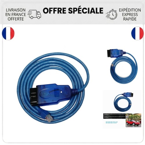 Câble obd2 ethernet - obd2, rj45
