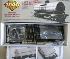 KIT DE WAGON CITERNE A BOGIES HO PROTO 2000 LIFE-LIKE TRAINS              1784 C