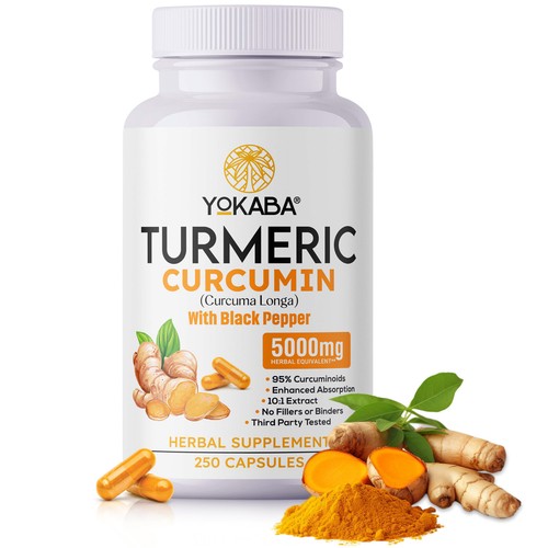 250 capsules turmeric curcumin - 250,