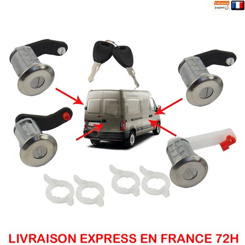 Kit verrouillage porte - verrouillage, renault