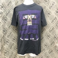 ONEITA 90s Vintage Pushead Kurio Black Size L S3149 Used