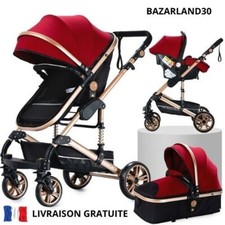 Poussette 3 en 1 Bébé