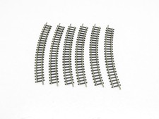 MINITRIX LOT 6 RAILS COURBES