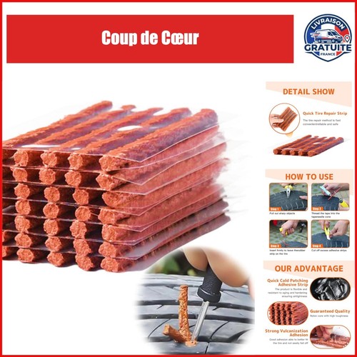 Kit réparation pneus - de,