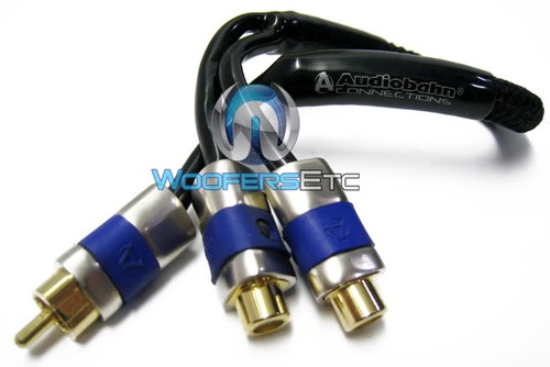 Audiobahn black pro rca - rca, jack