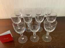 19 verres à vin rouge modèle Naples cristal Baccarat h:15 cm (prix à la pièce)