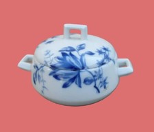 Sucrier pillivuyt océane Fuégo porcelaine de France.