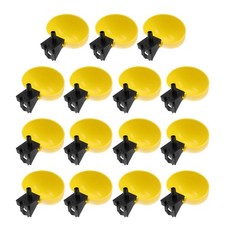  15 Pcs Gobelets D'eau Pour Poulet Mangeoire Poules Exterieur Bol D'alimentation