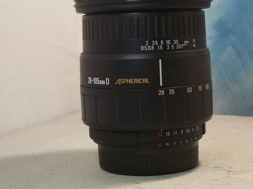 Objectif zoom sigma 28 - objectif,
