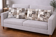 Paire De 4 Neuf Cuir Vache