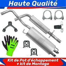 Kit de pot d'échappement pour Volkswagen Golf 4 IV Hayon 1.6 1.9 SDI (1997-2004)