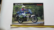 1990 Kawasaki Tengai 650 Enduro Pamphlet ENGLISH Original Motorcycle Brochure