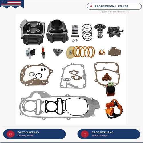 Gy6 cylinder rebuild kits - gy6,