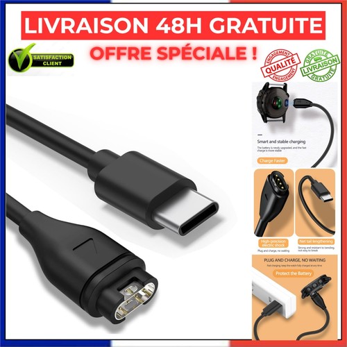 Chargeur usb montre garmin - chargeur,