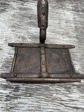 Forged Iron Trille Horse Brush Antique Riding Tool