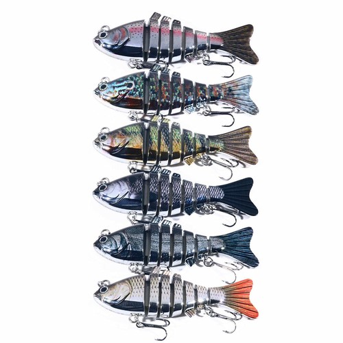 6couleur 10cm 24g leurre - 6couleur,