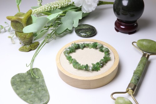 Bracelet jade baroque - jade,