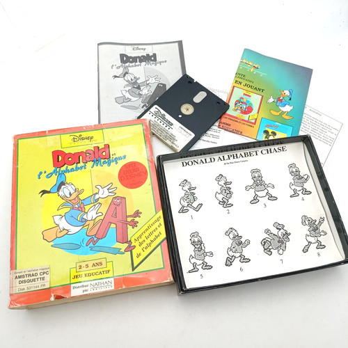 Jeu amstrad cpc donald et - cpc,