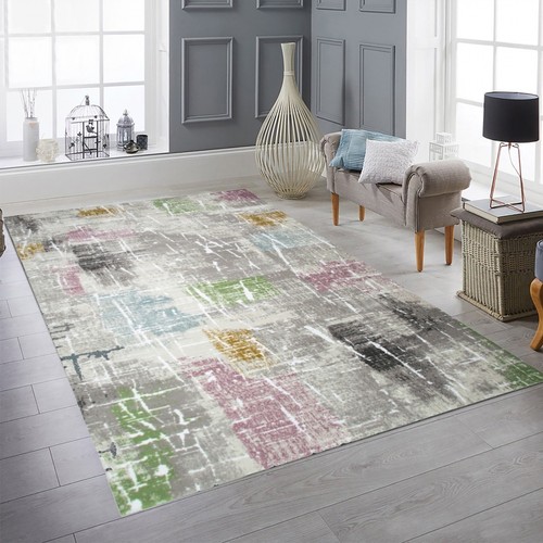 Tapis moderne poils courts - poils,