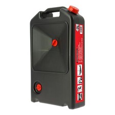 Jerrican Bac de Vidange 7L Noir Essence Acier allié 7 litres