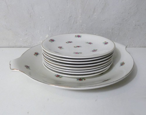 Ancien service dessert - ancien, à