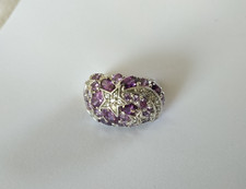 BAGUE VINTAGE ARGENT MASSIF