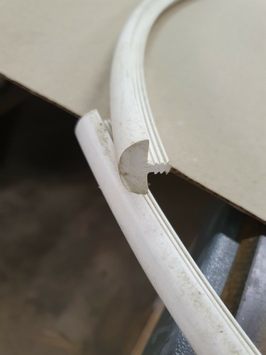 Bande chant pvc demi rond - demi,