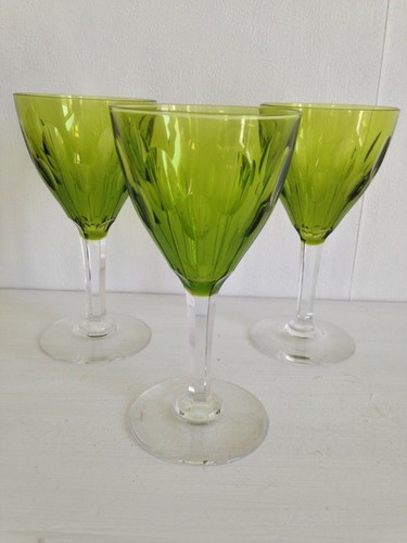 Lot verres cristal de - de, en