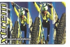 RARE / TELEPHONE CARD - MOUNTAIN BIKE ALL TERRAIN SPORT MOUNTAIN BIKE PHONECARD