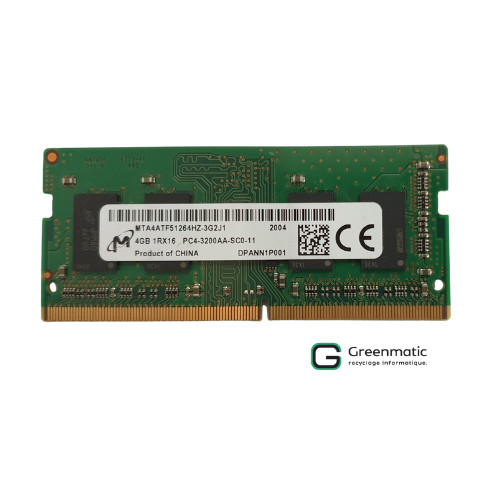 Mémoire ram dimm - 4, go