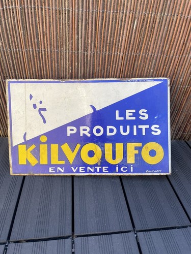 Plaque émaillée ancienne - plaque,