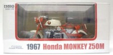 Ebbro Red White Premium Collection 1/10 Honda Monkey Z50M 1967